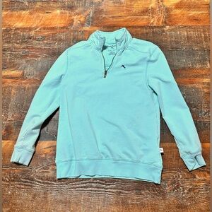 Tommy Bahama Light Blue Zip-Up Jacket